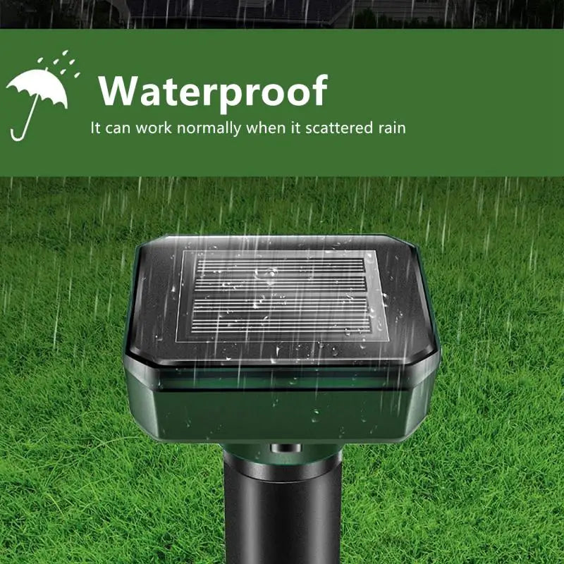 Ultra-Sound Solar Pest Repellent