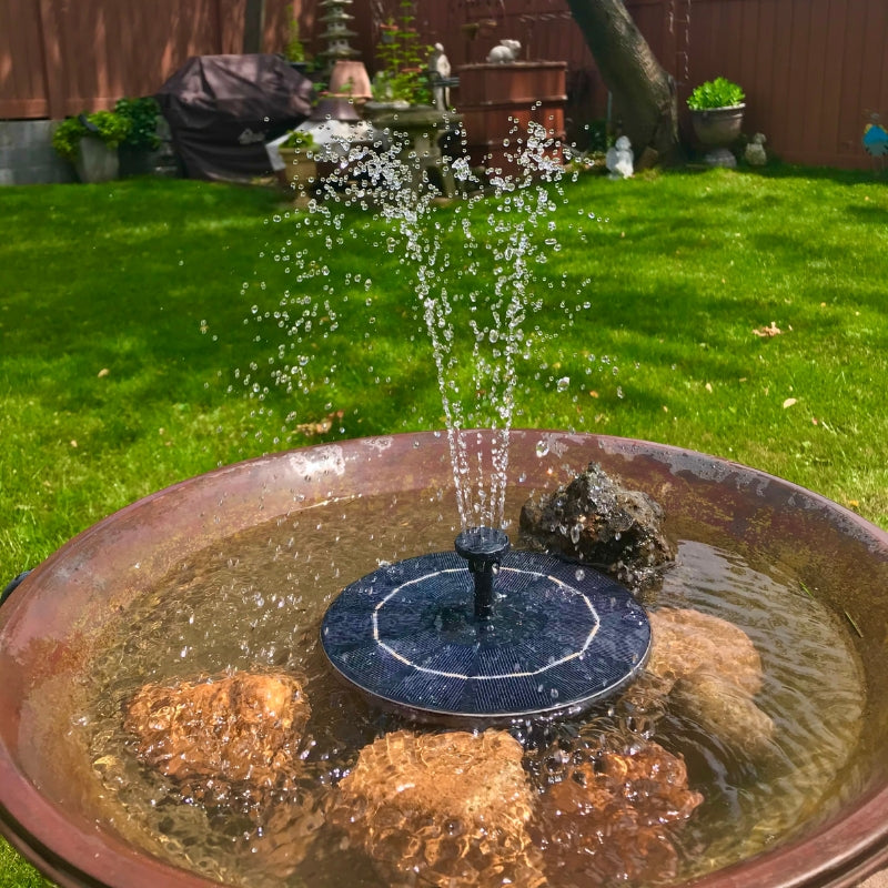 Autonomer Solarbrunnen