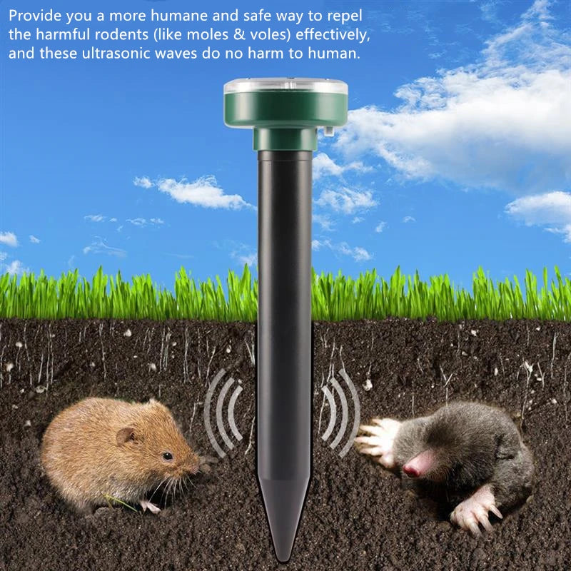 Ultra-Sound Solar Pest Repellent