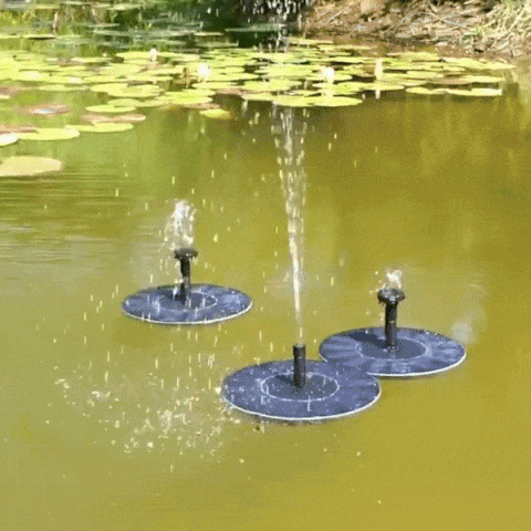 Autonomer Solarbrunnen