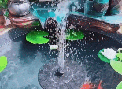 Autonomer Solarbrunnen