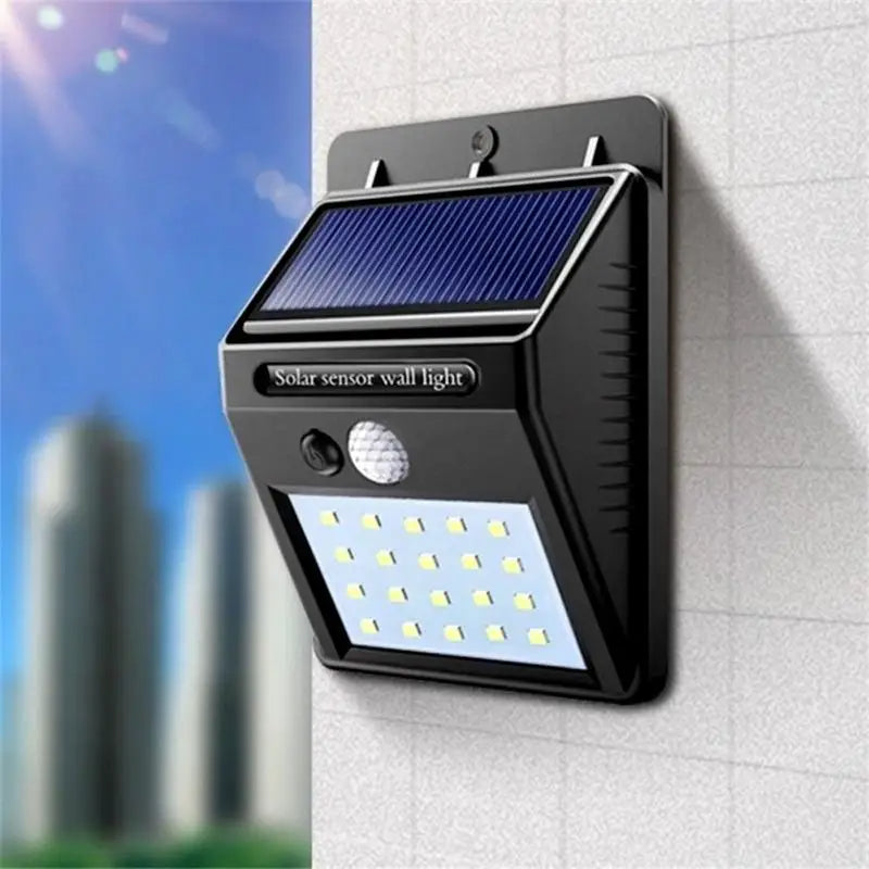 Lampe Solaire Murale Avec Détecteur de Mouvement