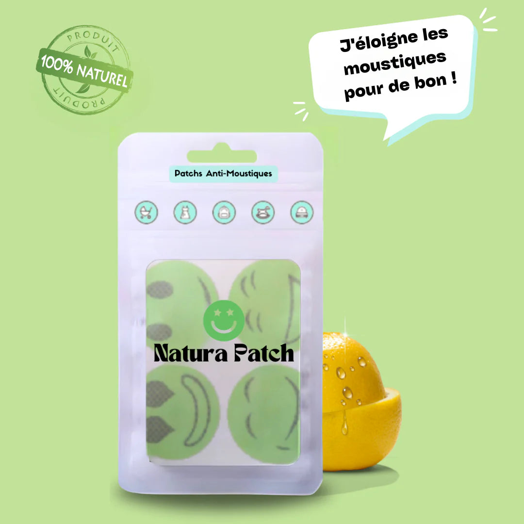 MoskiZap - Patch Anti-Moustiques Naturel