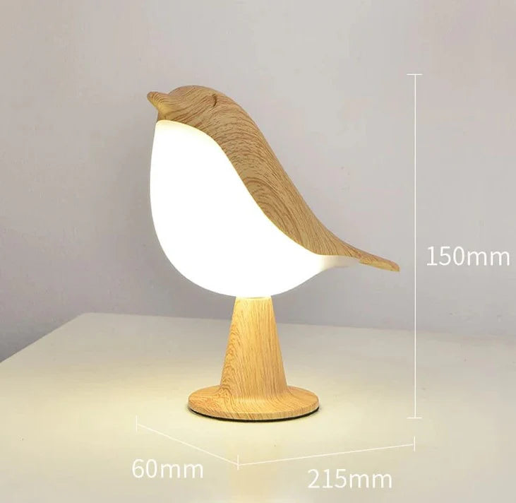 Lampe Oiseau de Chevet Tactile