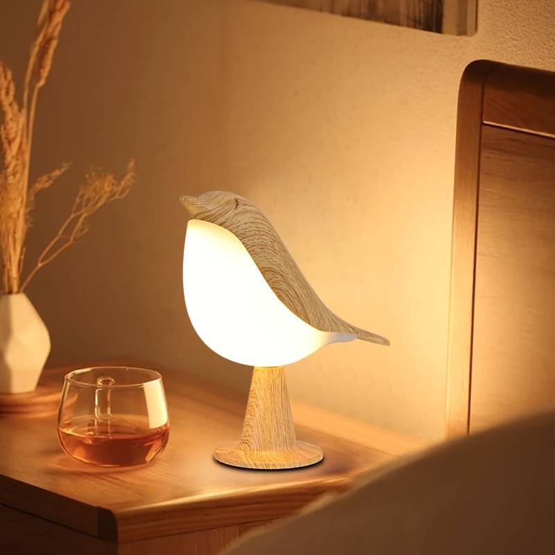 Lampe Oiseau de Chevet Tactile