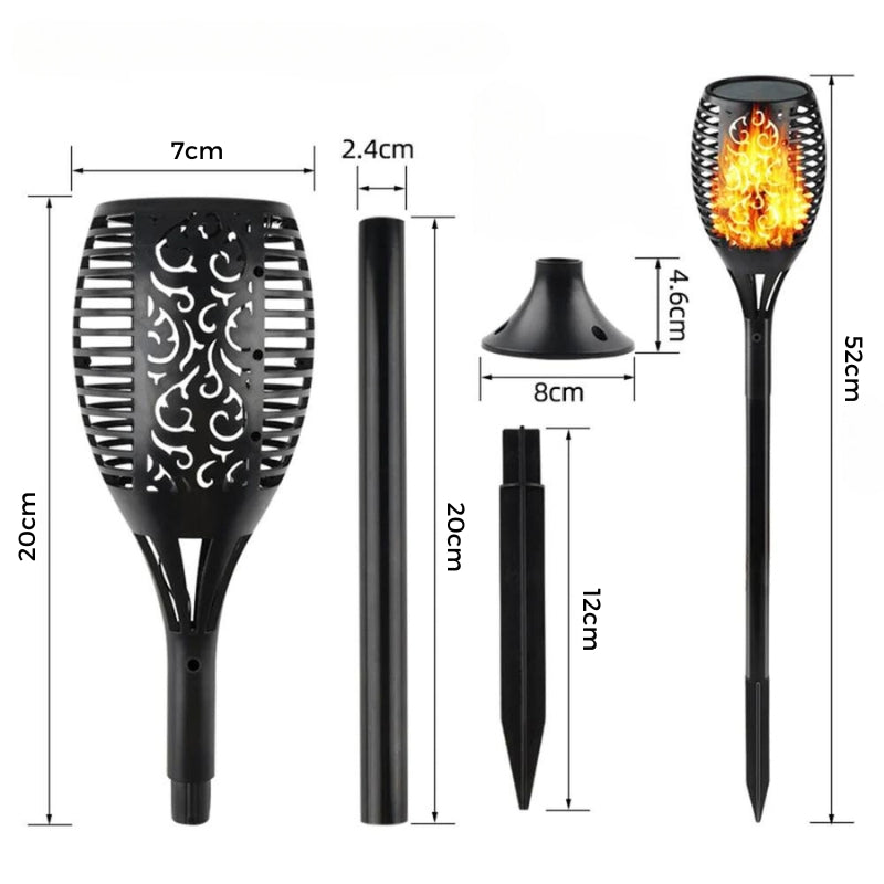 IP65 Nachtzaklamp op zonne-energie