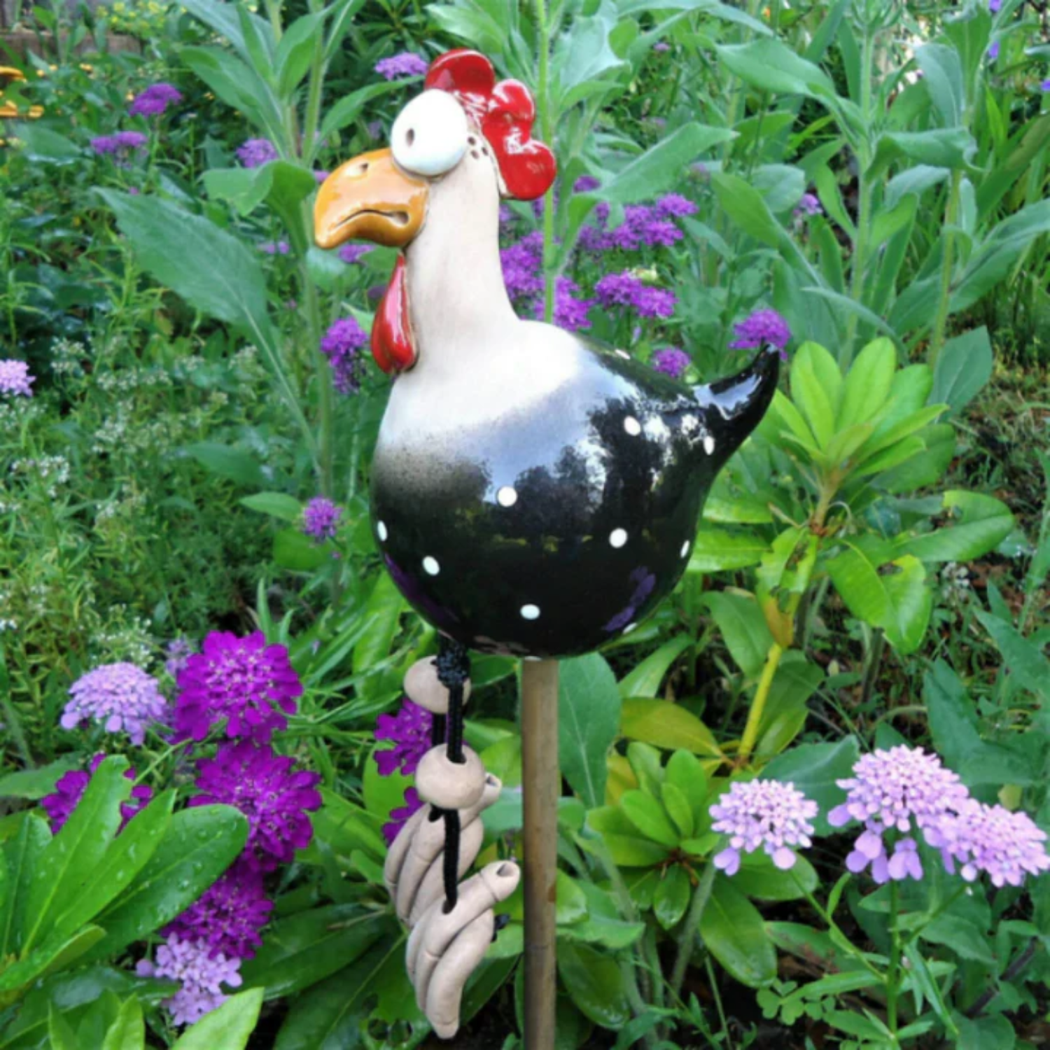 Polli da giardino in resina